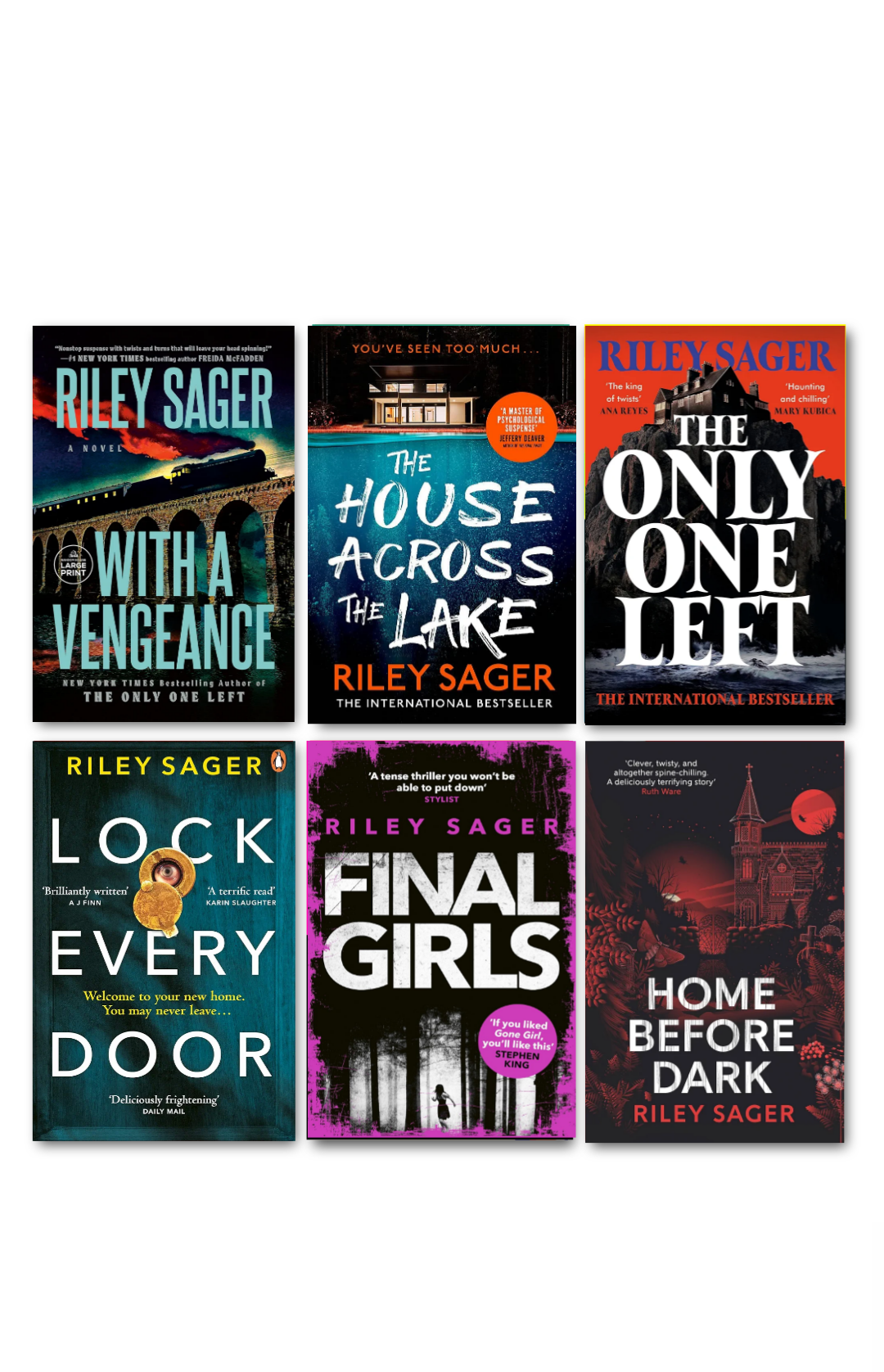 Best of Riley Sager (6 Books Combo)